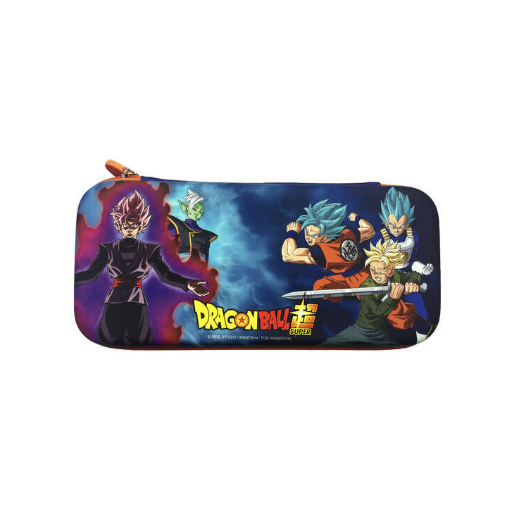 FR-TEC Funda Nintendo Switch Dragon Ball Super - Diseño Dragon Ball Super - Material Resistente - Compartimentos Interiores  -