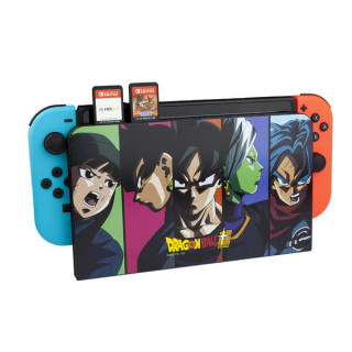 FR-TEC Dock Cover Dragon Ball Super - Proteccion para Dock de Consola Nintendo Switch - Evita Rayaduras en Pantalla - Ranuras p