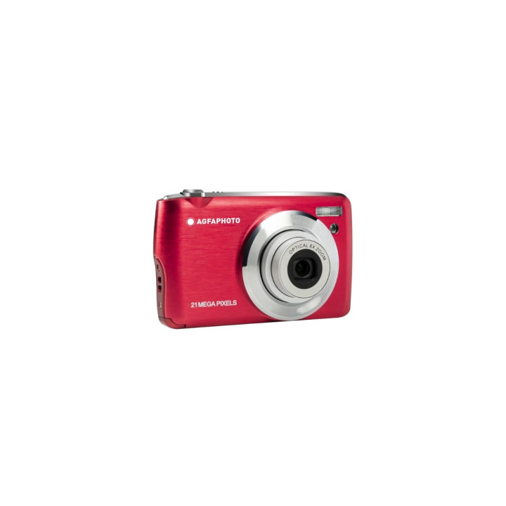 Agfaphoto Pack DC8200 Camara Digital + Estuche + Tarjeta 16SD - Color Rojo