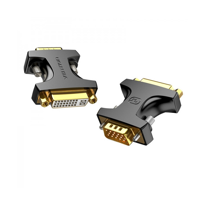 Vention Adaptador VGA Macho a DVI Hembra - Color Negro