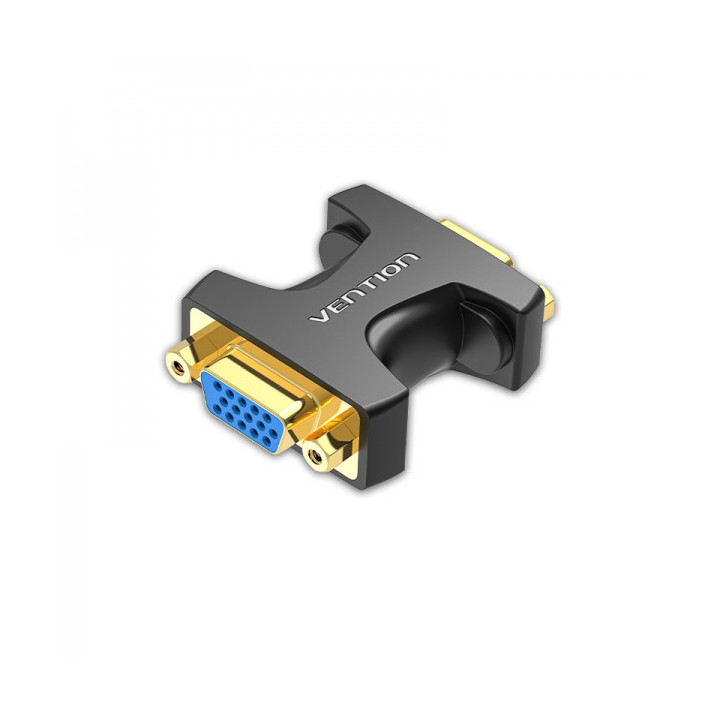 Vention Adaptador VGA Hembra a VGA Hembra - Color Negro