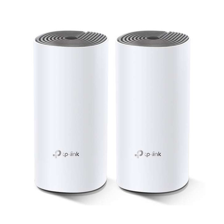 TP-Link Deco E4 Sistema WiFi Mesh Doble Banda AC1200 Pack 2