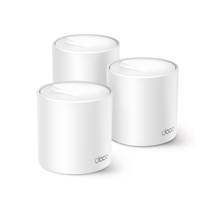 TP-Link Deco X10 Sistema WiFi Mesh AI de 3 Unidades WiFi 6 AX1500 Dual Band - Velocidad hasta 1500Mbps - 2 Puertos RJ-45