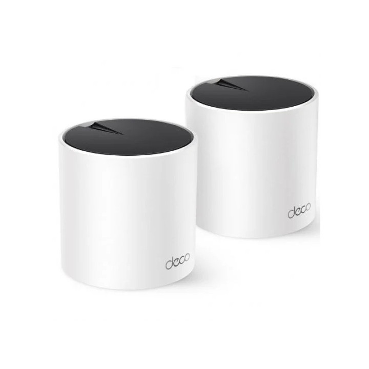TP-Link Deco X55 Sistema WiFi 6 Mesh Doble Banda AX3000 - 2 Unidades Deco - 3 Puertos Ethernet LAN (RJ-45) - Tecnologia MU-MIMO