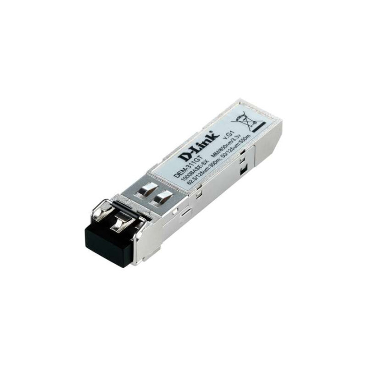 D-Link Pack de 10 Modulos Mini-GBIC 1 Puerto LC 1000BaseSX Multimodo (3.3V
