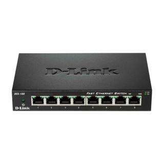 D-Link Switch 8 Puertos Fast Ethernet 10/100 Mbps