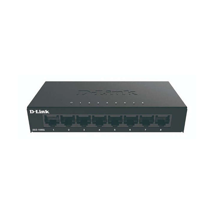 D-Link Switch 8 Puertos Gigabit 10/100/1000 Mbps