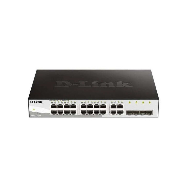 D-Link Switch Semigestionable 20 Puertos Gigabit + 4 Combo SFP