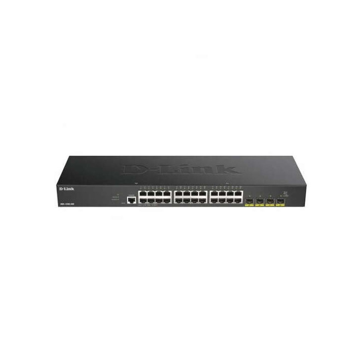 D-Link Switch Semiestionable 24 Puertos Gigabit + 4 Puertos 10G SFP+