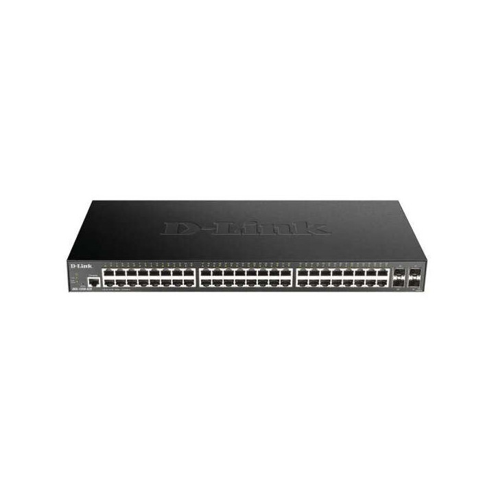D-Link Switch Semigestionable 48 Puertos Gigabit + 4 Puertos SFP 10G