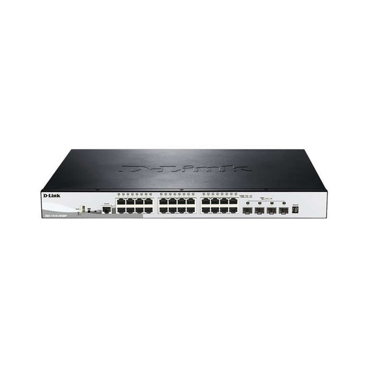 D-Link Switch Semigestionado 24 Puertos Gigabit PoE + 4 SFP+