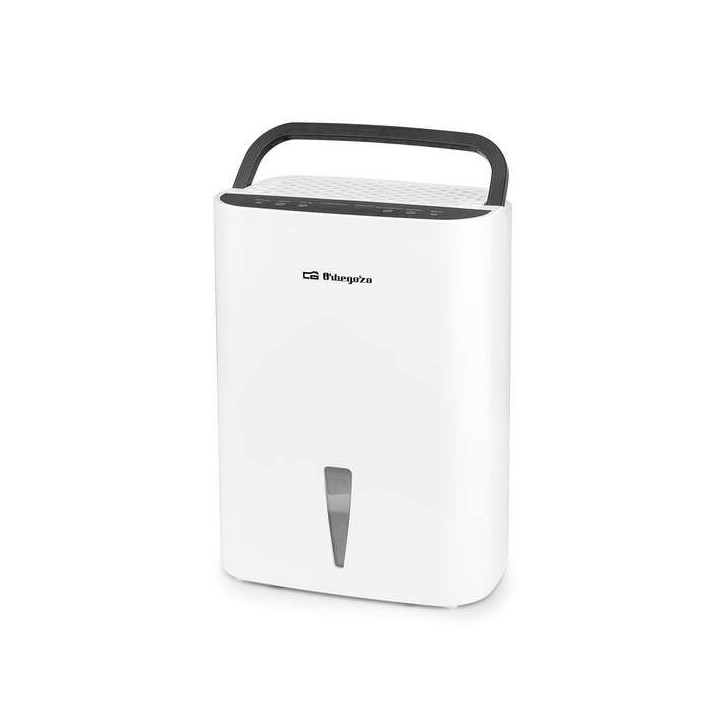 Orbegozo DH 650 Deshumidificador Compacto - Control Tactil - Panel Led - Modo Purificador - Temporizador 24H - Modulo Termo-Ele