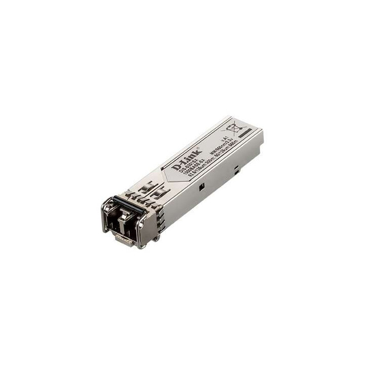 D-Link Modulo Transceptor de Fibra Multimodo Mini-GBIC SFP a 1000BaseSX de 1 Puerto - Hasta 550m