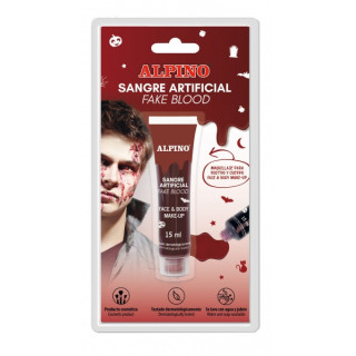 Alpino Bote de Sangre Artificial 15ml - Textura Viscosa - Color Realista - Testado Dermatologicamente - Se Lava con Agua y Jabo