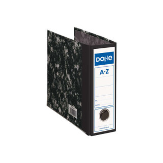 Dohe Archivadores Jaspeados - 300x250mm - Carton Forrado con Papel Impreso - Cantoneras Metalicas - Ollao y Palanca de Maxima C