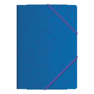 Dohe Carpetas de Gomas con Tres Solapas - Tamaño Folio - Fabricadas en Cartulina de Primera Calidad - Plastificadas - Cierre d