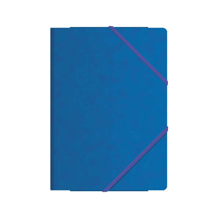 Dohe Carpetas de Gomas con Tres Solapas - Tamaño Folio - Fabricadas en Cartulina de Primera Calidad - Plastificadas - Cierre d