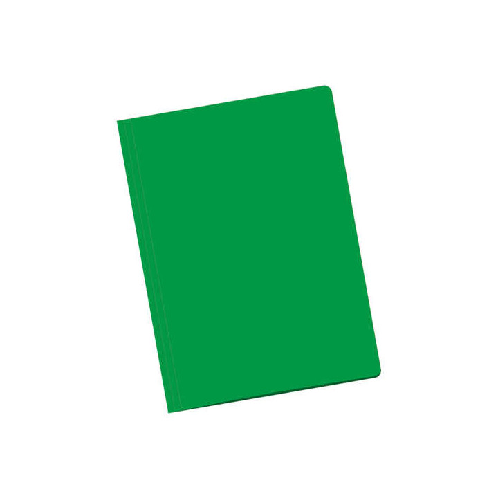 Dohe Subcarpetas Fabricadas en Cartulina de 180gr - con Ranura para Fastener - Resistente y Duradera