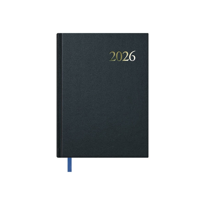 Dohe Segovia Agenda Anual - Semana Vista - Tamaño 14x20cm - Color Negro