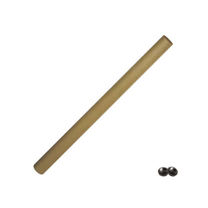 Dohe Tubos de Carton - sin Retractilar ni Etiquetar - Tapas de Plastico Separadas