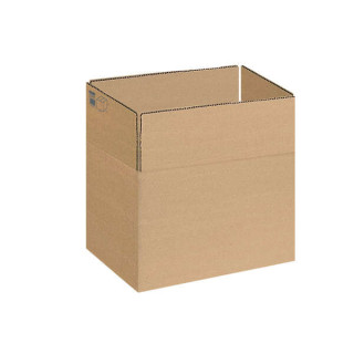 Dohe Cajas de Embalaje de 4 Solapas - Medidas 355x265x270mm - Carton de Canal 3mm - Resistente y Duradero - Ideal para Envios y