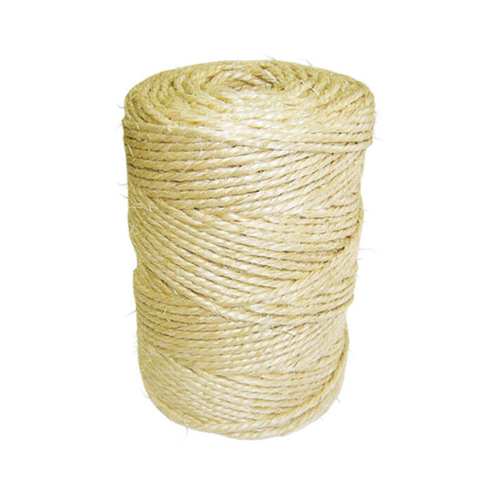 Dohe Bobina de Cuerda para Paqueteria 400g - Sisal Resistente - Especial para todo tipo de Aplicaciones