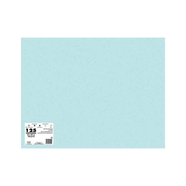 Dohe Cartulinas de Colores de 180 G/M2 - PH Neutro - Libres de Cloro Elemental - Colorantes Directos Biodegradables - para Impr