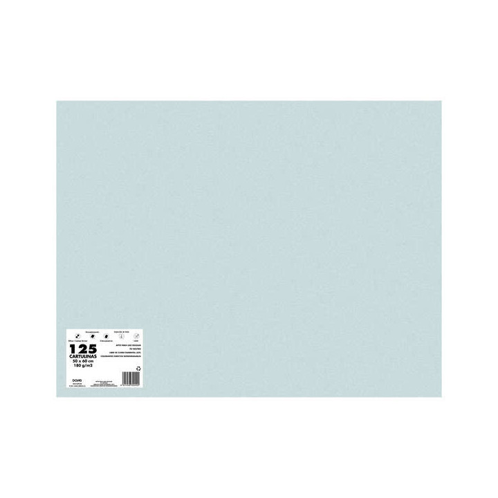 Dohe Cartulinas de Colores de 180 G/M2 - PH Neutro - Libres de Cloro Elemental - Colorantes Directos Biodegradables - para Impr