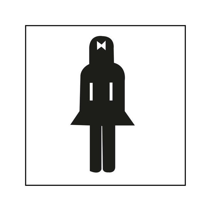 Apli Etiqueta Señalizacion Lavabo Señoras 1 U.