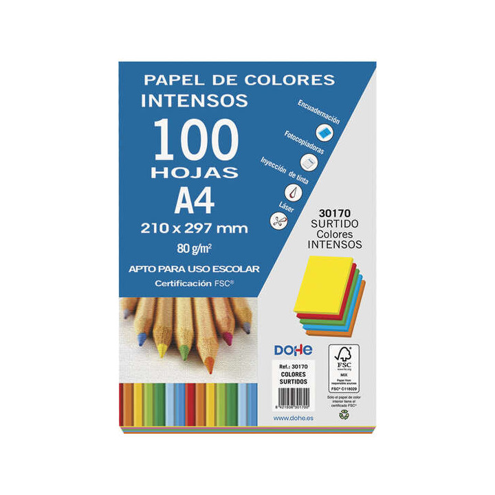 Dohe Papel Multifuncion de 80g - Apto para Fotocopiadoras