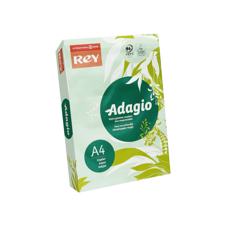 Dohe Adagio Paquete de 500 Hojas de Papel A4 de 80g - Apto para Fotocopiadoras e Impresoras - Alta Calidad y Versatilidad - Col