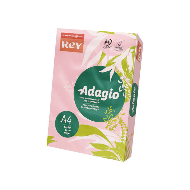 Dohe Adagio Paquete de 500 Hojas de Papel A4 de 80g - Apto para Fotocopiadoras e Impresoras - Alta Calidad y Versatilidad - Col