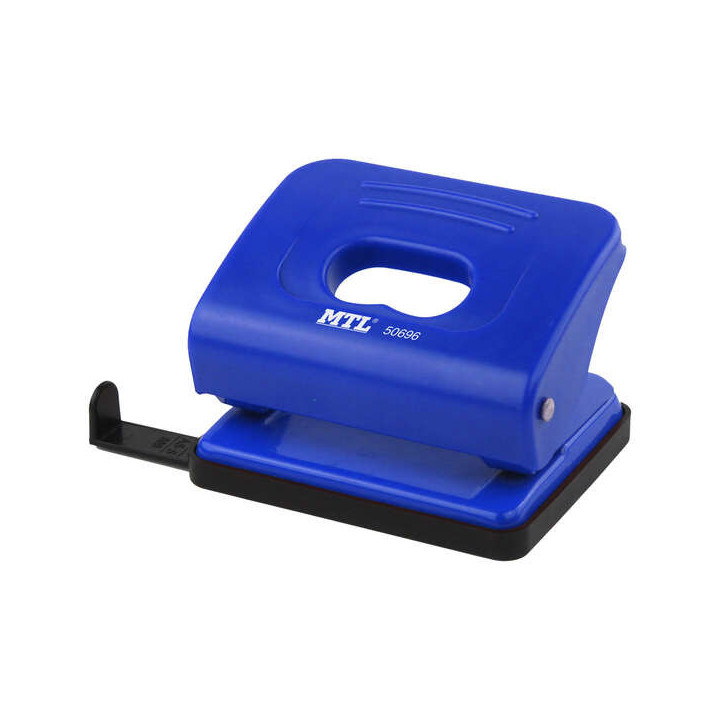 Dohe Taladro de Sobremesa - Taladra hasta 16 Hojas - con Guia y Deposito de Papel