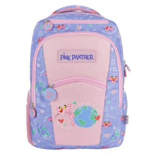 Dohe Mochila Grande Pink Panther - Fabricada en Poliester Resistente - Compartimento Principal con Bolsillo Acolchado - Bolsill