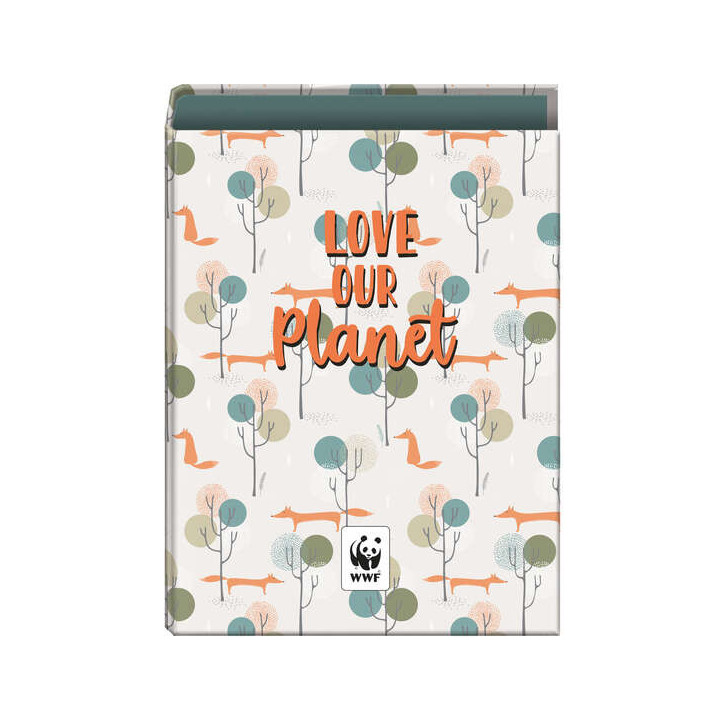 Dohe Carpeta de Carton Forrado - Tamaño Folio 264x340x60mm - 4 Anillas Mixtas Niqueladas de 40mm