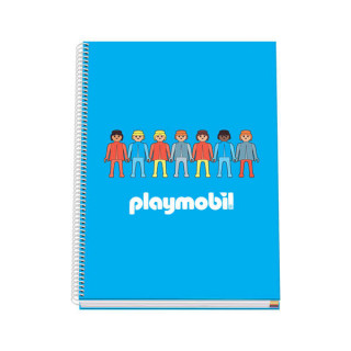 Dohe Cuaderno en Espiral de Tapa Dura A4 - 228x300mm - Cubierta en Carton Forrado con Papel Impreso a Todo Color y Plastificado