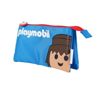 Dohe Portatodo Triple Compartimento - Fabricado en Poliester Flexible y Resistente - Cierre Doble de Cremalleras - Ideal para G