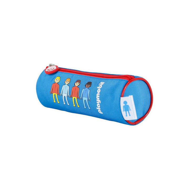 Dohe Portatodo para Material Escolar - Fabricado en Poliester - Flexible y Resistente - Cierre con Cremallera