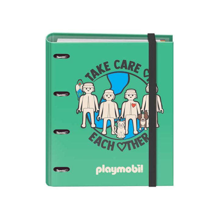 Dohe Cuaderno de Notas Forrado en Carton - 35mm - 100 Hojas de Papel Offset 90g - 4 Anillas Niqueladas - 4 Separadores de Polip