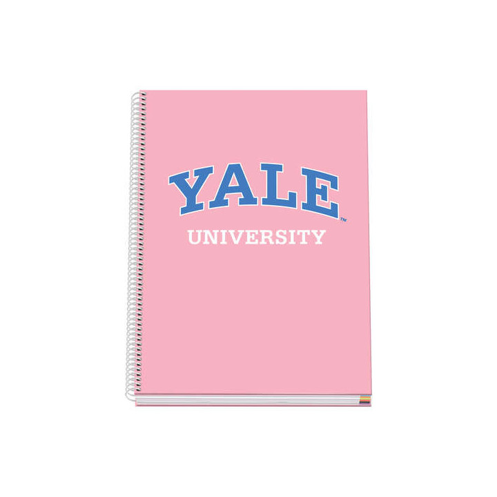 Dohe Cuaderno en Espiral A4 - 228x300mm - Tapa Dura con Carton Forrado - 100 Hojas de Papel Offset de 90gr - Cuadricula de 5mm