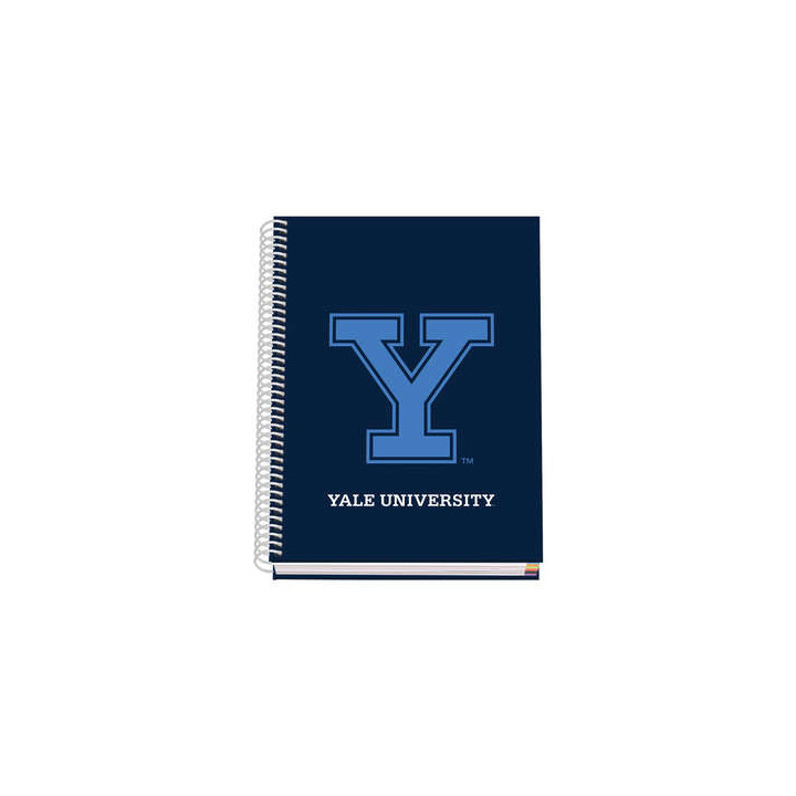 Dohe Cuaderno en Espiral A5 - 162x210mm - Tapa Dura con Carton Forrado - 100 Hojas de Papel Offset de 90gr - Cuadricula de 5mm