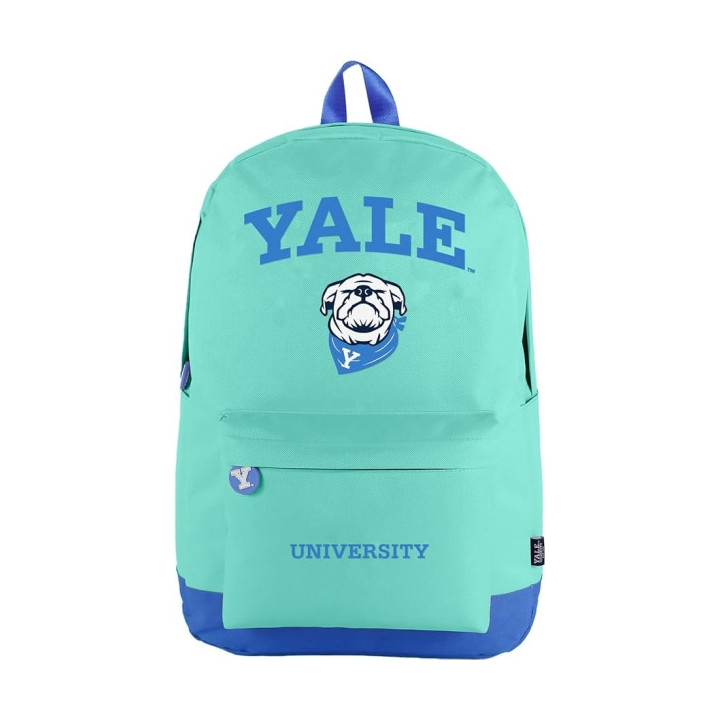 Dohe Yale Dog Mochila Escolar - Compartimento Principal con Bolsillo Acolchado - Bolsillos Laterales para Bebidas - Espalda Aco