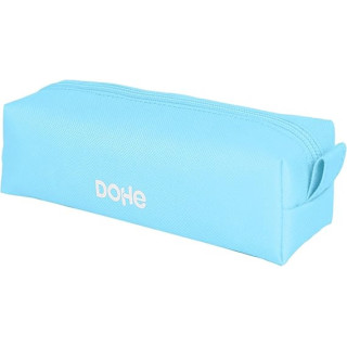 Dohe Serenity Portatodo Cuadrado - Cierre con Cremallera y Tirador de Goma - Color Azul
