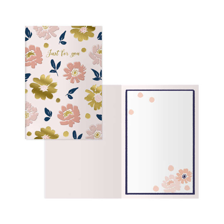 Dohe Pack de 6 Tarjetas de Felicitacion - 11.5x17cm - Impresion a Todo Color - Estampaciones con Pelicula de Color - Estampacio