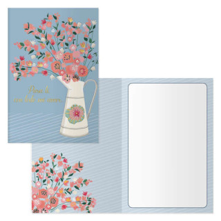 Dohe Pack de 6 Tarjetas de Felicitacion de San Valentin - 11.5x17cm - Impresas a Todo Color - Estampaciones con Pelicula de Col