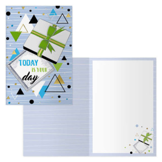 Dohe Pack de 6 Tarjetas de Felicitacion Dia del Padre - 11.5x17cm - Impresion a Todo Color - Estampaciones con Pelicula de Colo