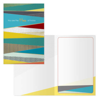 Dohe Pack de 6 Tarjetas de Felicitacion Dia del Padre - 11.5x17cm - Impresion a Todo Color - Estampaciones con Pelicula de Colo