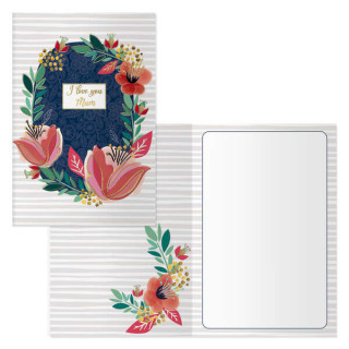 Dohe Pack de 6 Tarjetas de Felicitacion Dia de la Madre - 11.5x17cm - Impresas a Todo Color - Estampaciones con Pelicula de Col