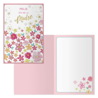 Dohe Pack de 6 Tarjetas de Felicitacion Dia de la Madre - 11.5x17cm - Impresas a Todo Color - Estampaciones con Pelicula de Col