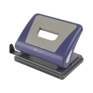 Dohe Taladro Resistente de Alta Calidad - 6mm de Diametro - Distancia de 80mm Entre Perforaciones - Guia Ajustable para Papel -